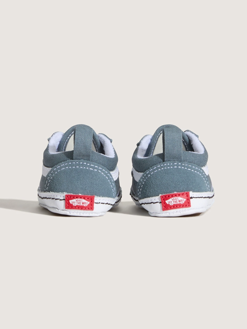 ZAPATILLA NIÑO OLD SKOOL CRIB CELESTE VANS - 6