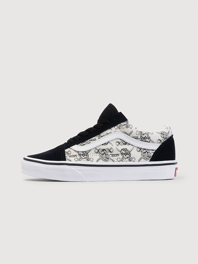 ZAPATILLA JUNIOR (8 A 14 AÑOS) OLD SKOOL NEGRO VANS - 1