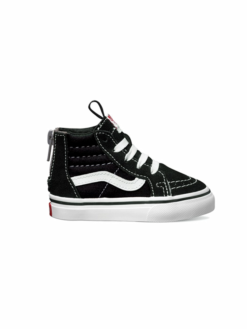 ZAPATILLA CON CAÑA VANS TD SK8-HI ZIP NEGRO NIÑO - 1