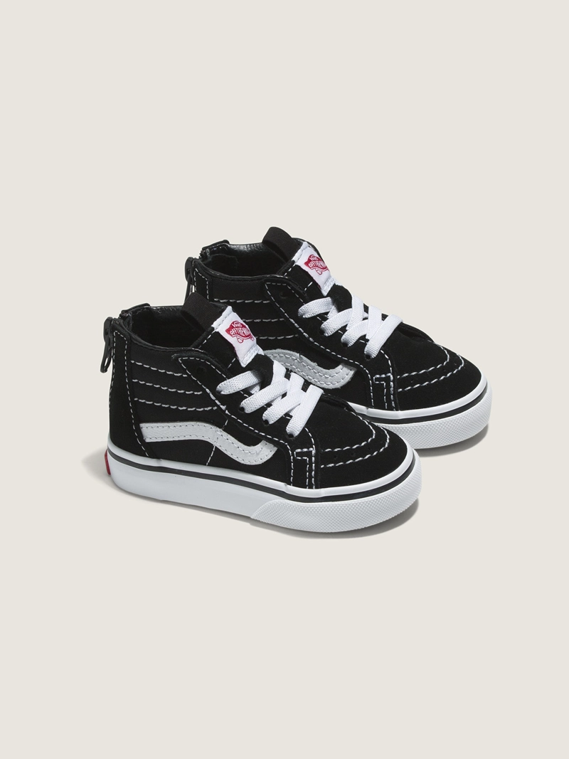ZAPATILLA CON CAÑA VANS TD SK8-HI ZIP NEGRO NIÑO - 2
