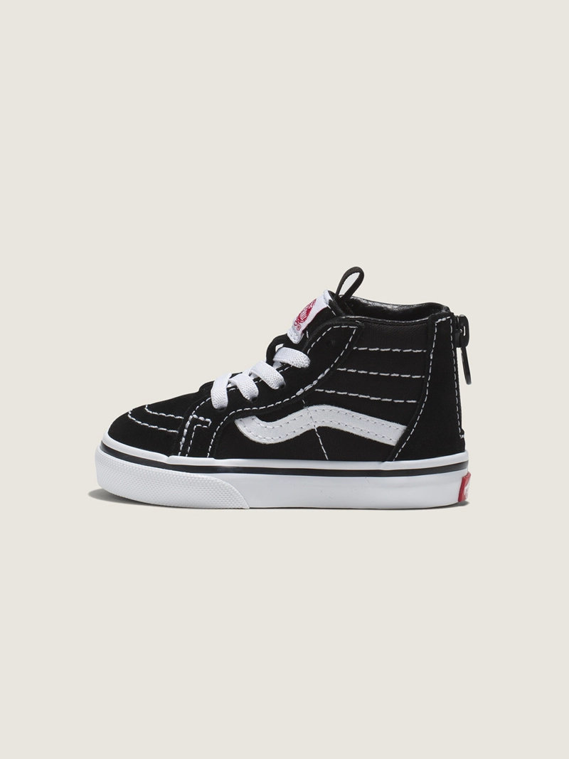 ZAPATILLA CON CAÑA VANS TD SK8-HI ZIP NEGRO NIÑO - 4