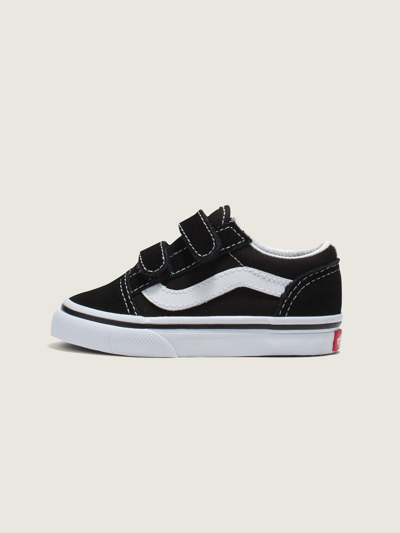ZAPATILLA NIÑO TD OLD SKOOL V BLACK  VANS - 4