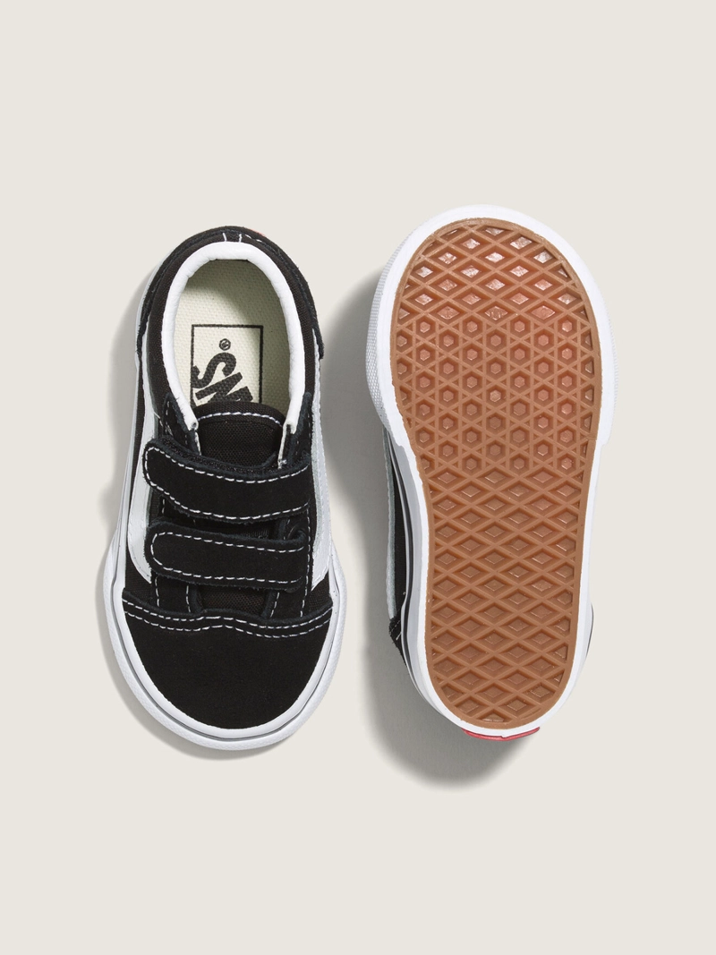 ZAPATILLA NIÑO TD OLD SKOOL V BLACK  VANS - 5