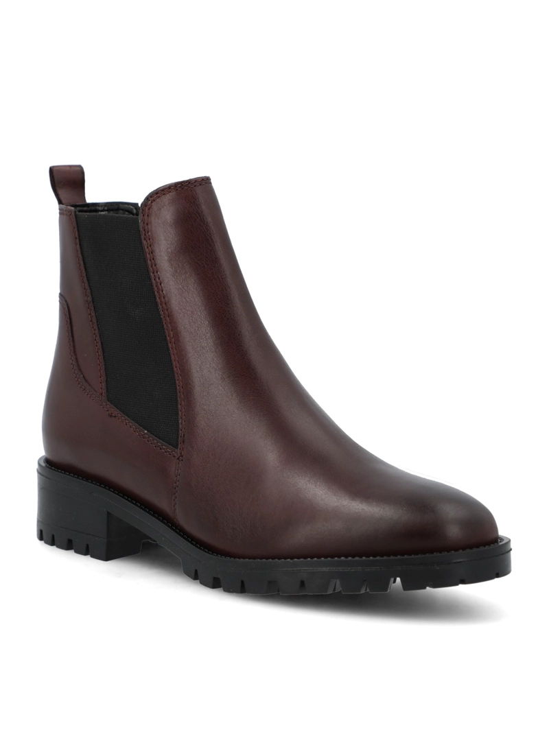 BOTIN CUERO MUJER CARMELI BURDEO HUSH PUPPIES - 2