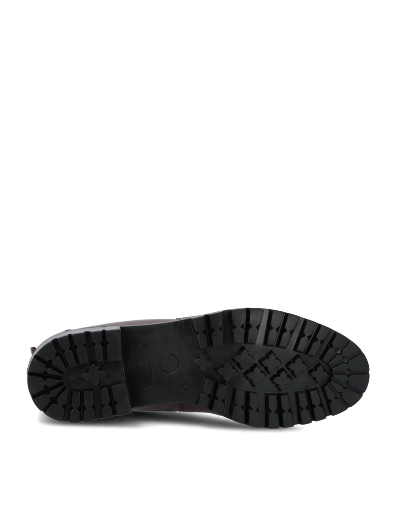 BOTIN CUERO MUJER CARMELI BURDEO HUSH PUPPIES - 8