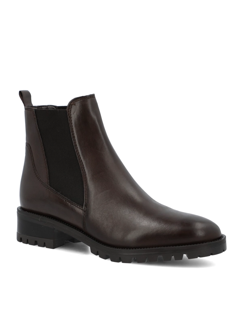 BOTIN CUERO MUJER CARMELI CAFE  HUSH PUPPIES - 2