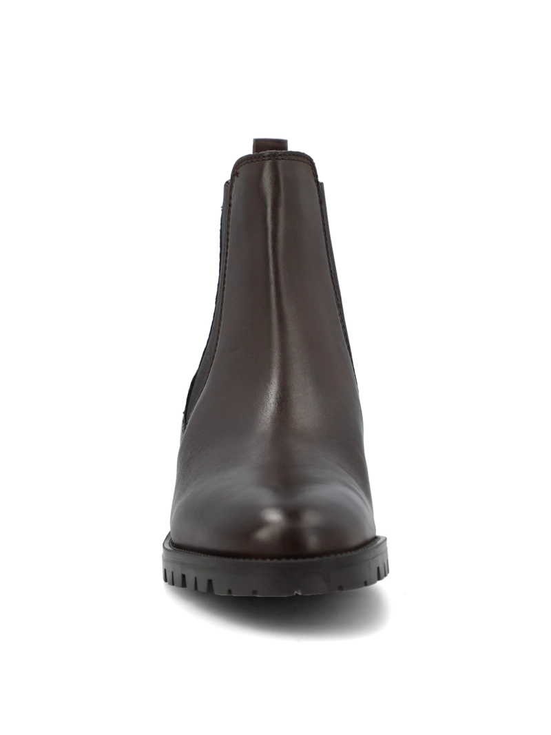 BOTIN CUERO MUJER CARMELI CAFE  HUSH PUPPIES - 4