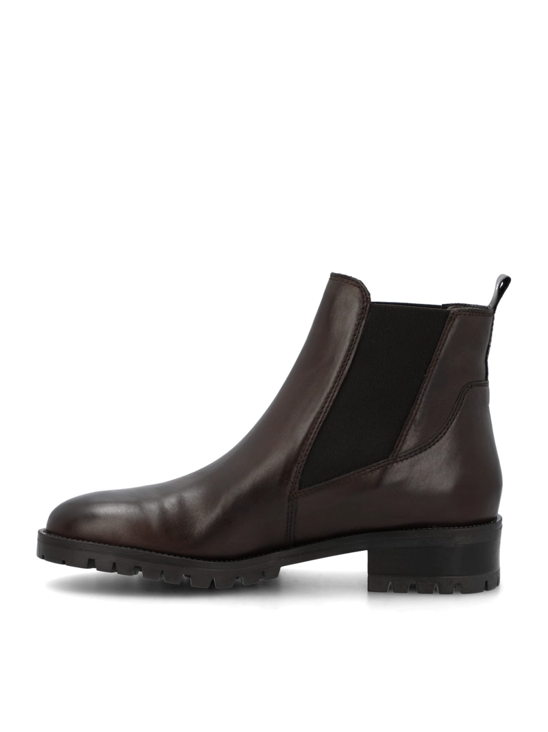 BOTIN CUERO MUJER CARMELI CAFE  HUSH PUPPIES - 6