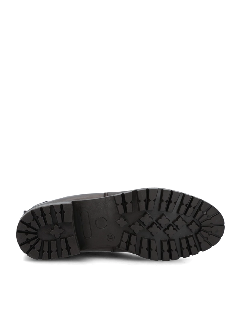 BOTIN CUERO MUJER CARMELI CAFE  HUSH PUPPIES - 8