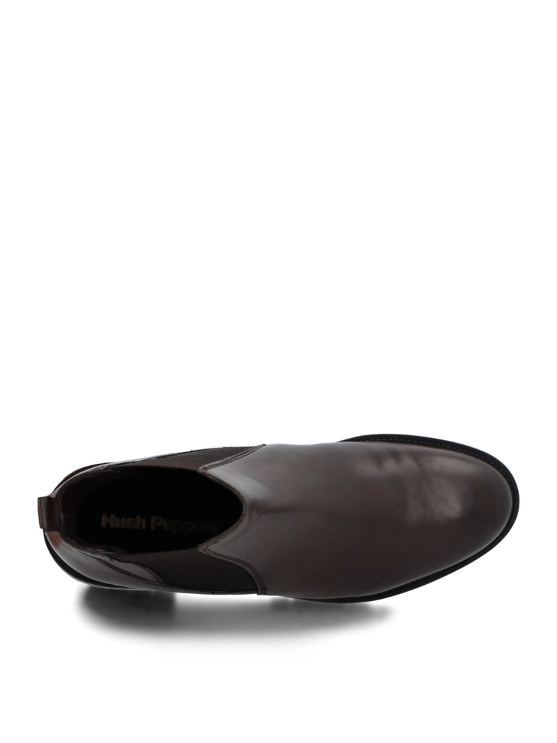 BOTIN CUERO MUJER CARMELI CAFE  HUSH PUPPIES - 9