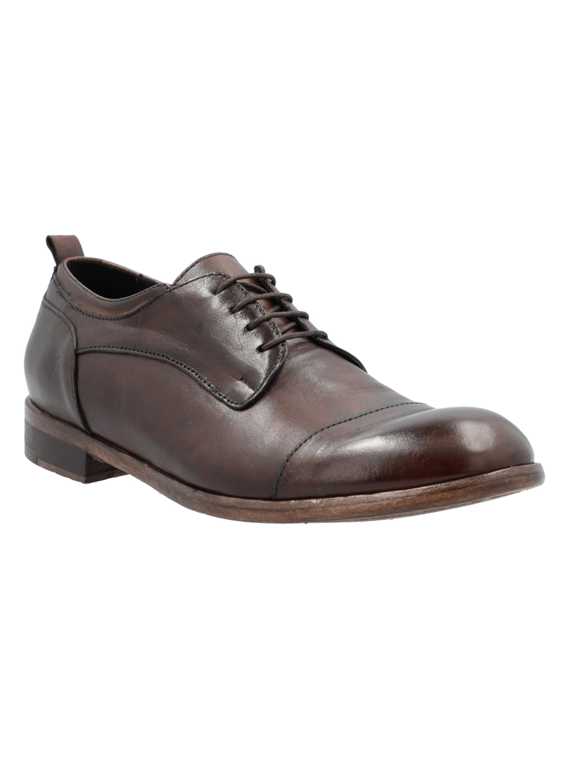 ZAPATO CUERO HOMBRE ALESSANDRO CAFE  ROCKFORD - 2