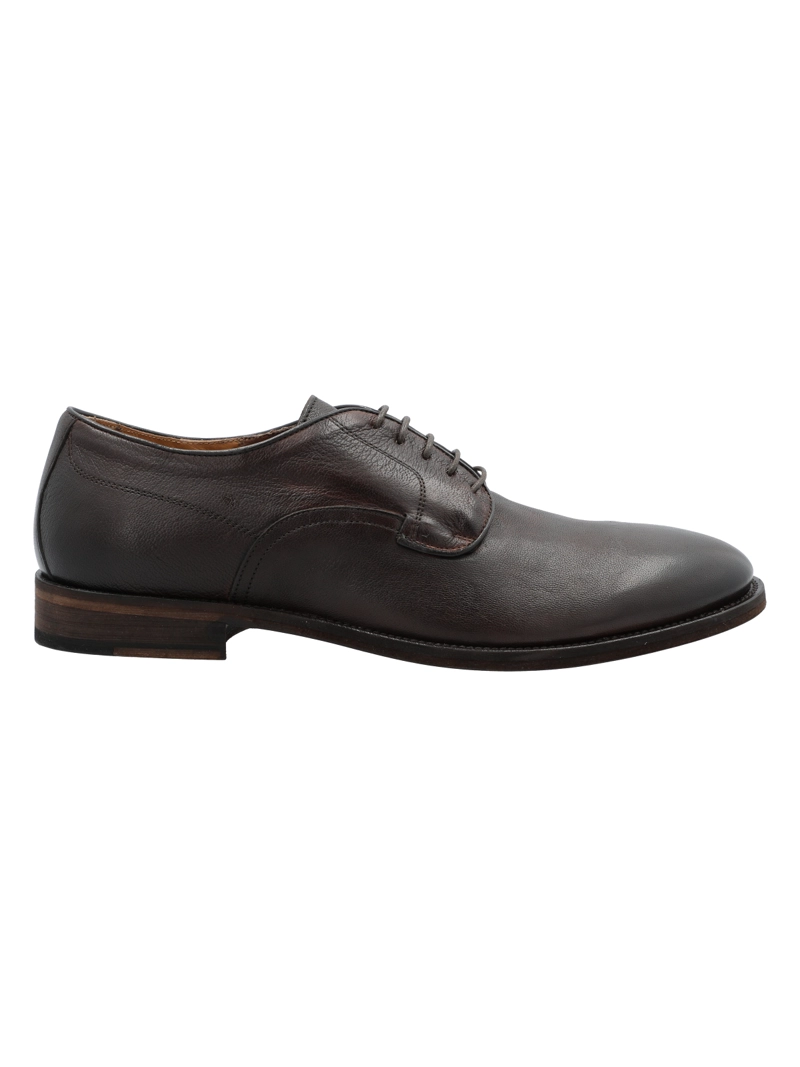 ZAPATO CUERO HOMBRE GABRIELE CAFE  ROCKFORD - 1