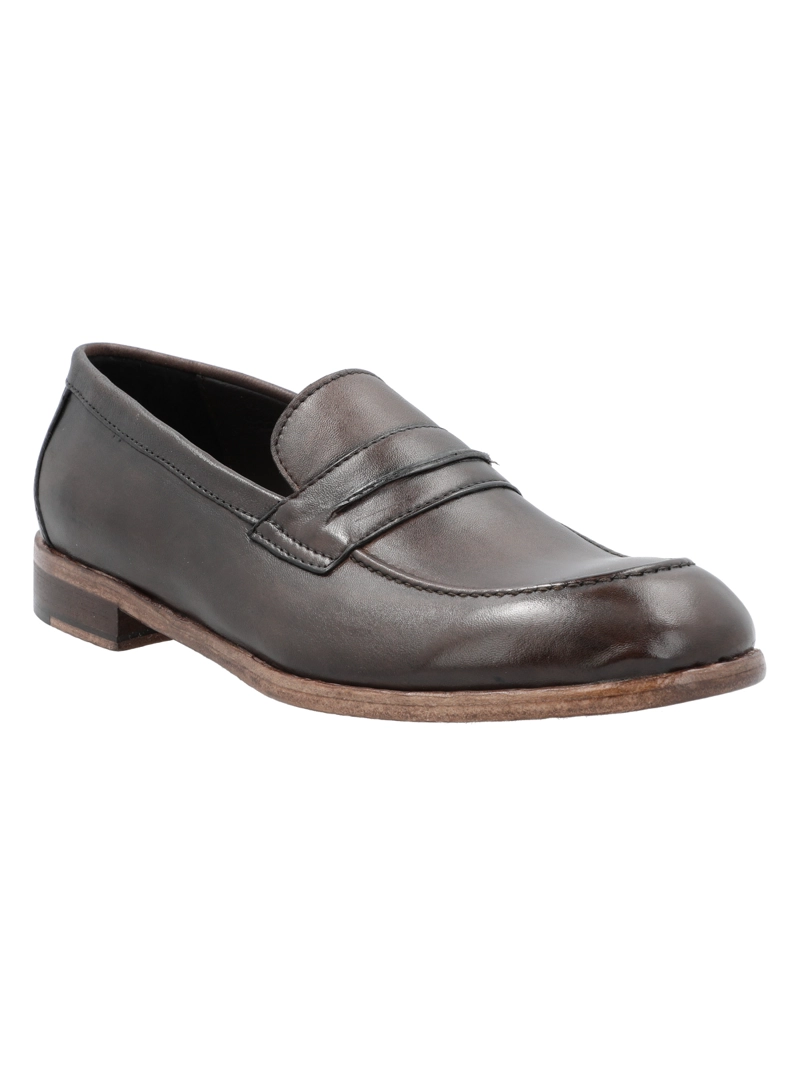 MOCASIN CUERO HOMBRE FRANCESCO ROJO ROCKFORD - 2