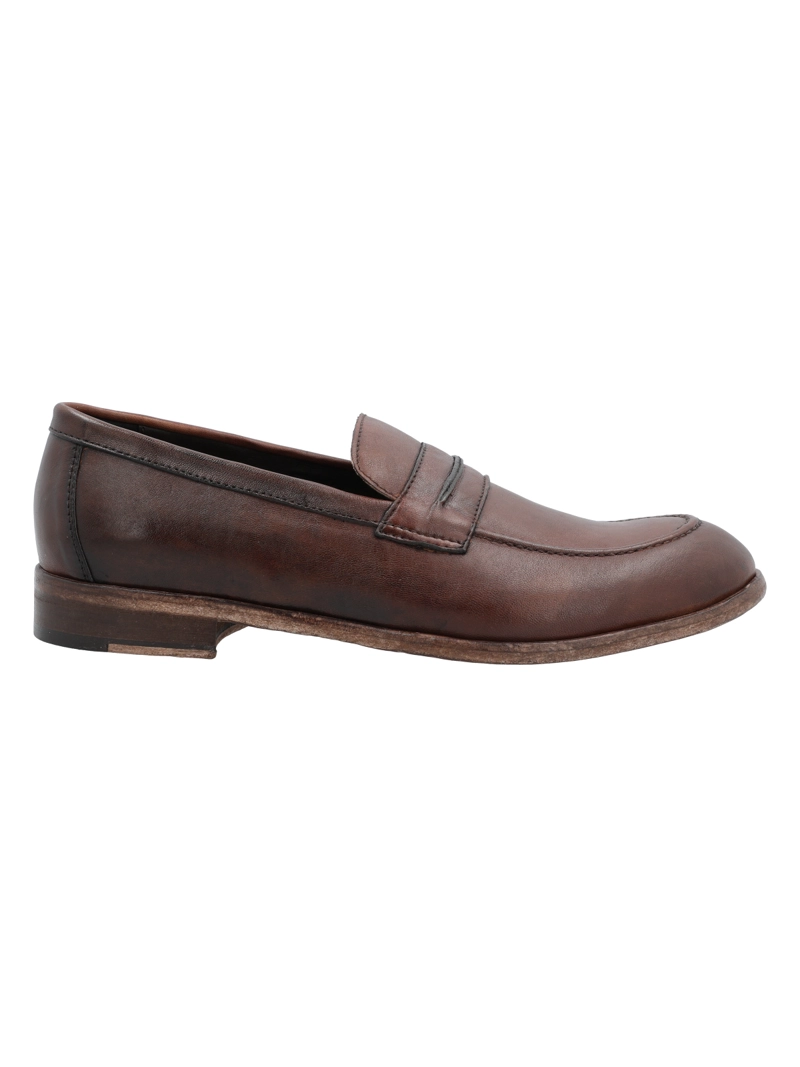 MOCASIN CUERO HOMBRE FRANCESCO ROJO ROCKFORD - 1