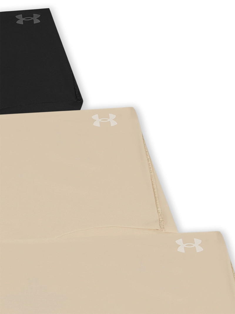 PACK 3 CALZON MUJER PURE STRETCH NO SHOW HIPSTER CAFE  UNDER ARMOUR - 2