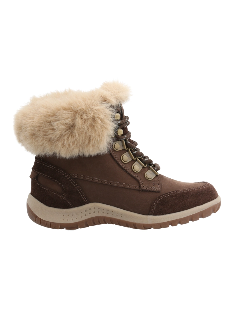 BOTIN CUERO NIÑA NEW FERDA-K CAFE  HUSH PUPPIES - 2