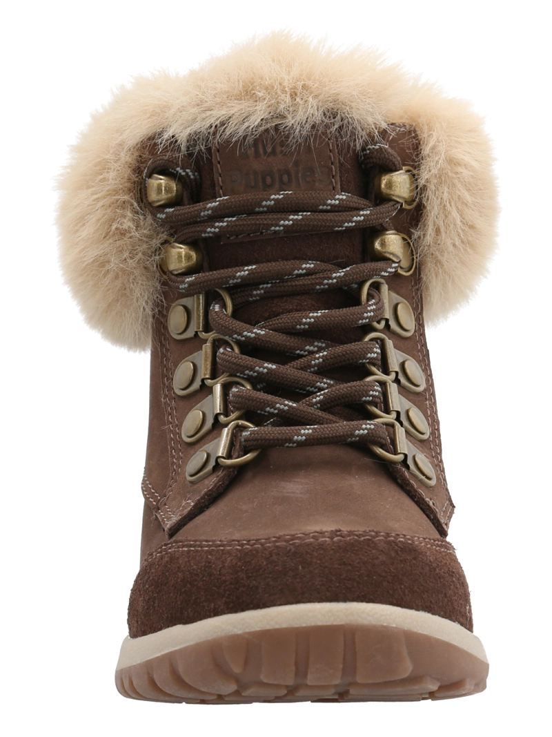 BOTIN CUERO NIÑA NEW FERDA-K CAFE  HUSH PUPPIES - 4