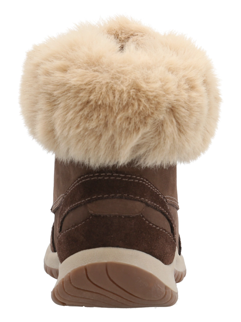 BOTIN CUERO NIÑA NEW FERDA-K CAFE  HUSH PUPPIES - 7