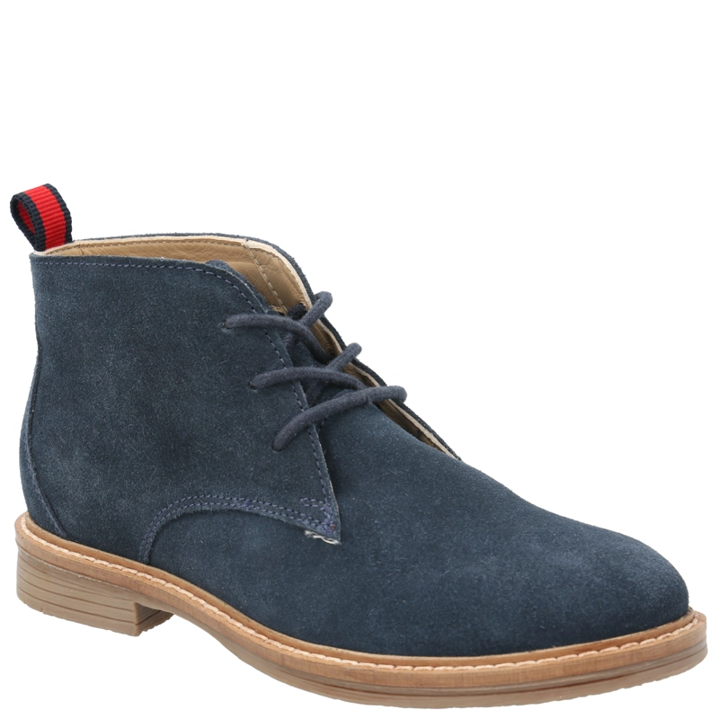 BOTIN CUERO NIÑO NEW SAFARI-K  AZUL HUSH PUPPIES - 1