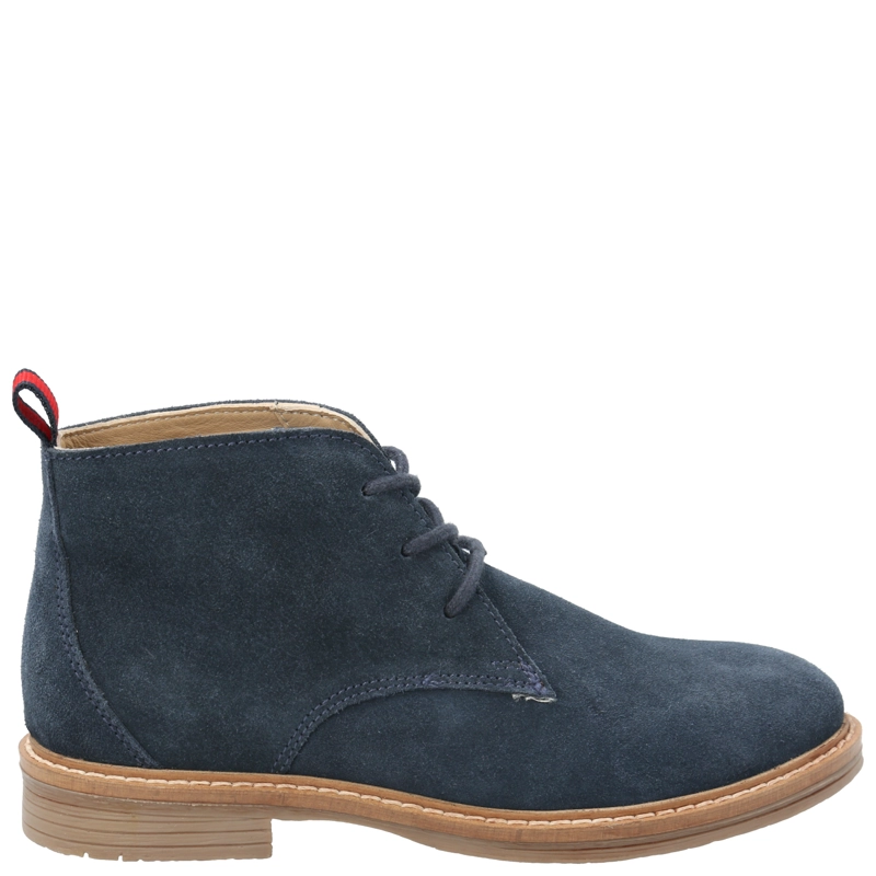 BOTIN CUERO NIÑO NEW SAFARI-K  AZUL HUSH PUPPIES - 5
