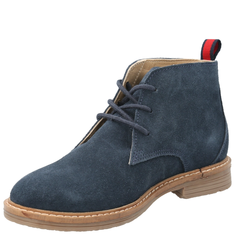 BOTIN CUERO NIÑO NEW SAFARI-K  AZUL HUSH PUPPIES - 7