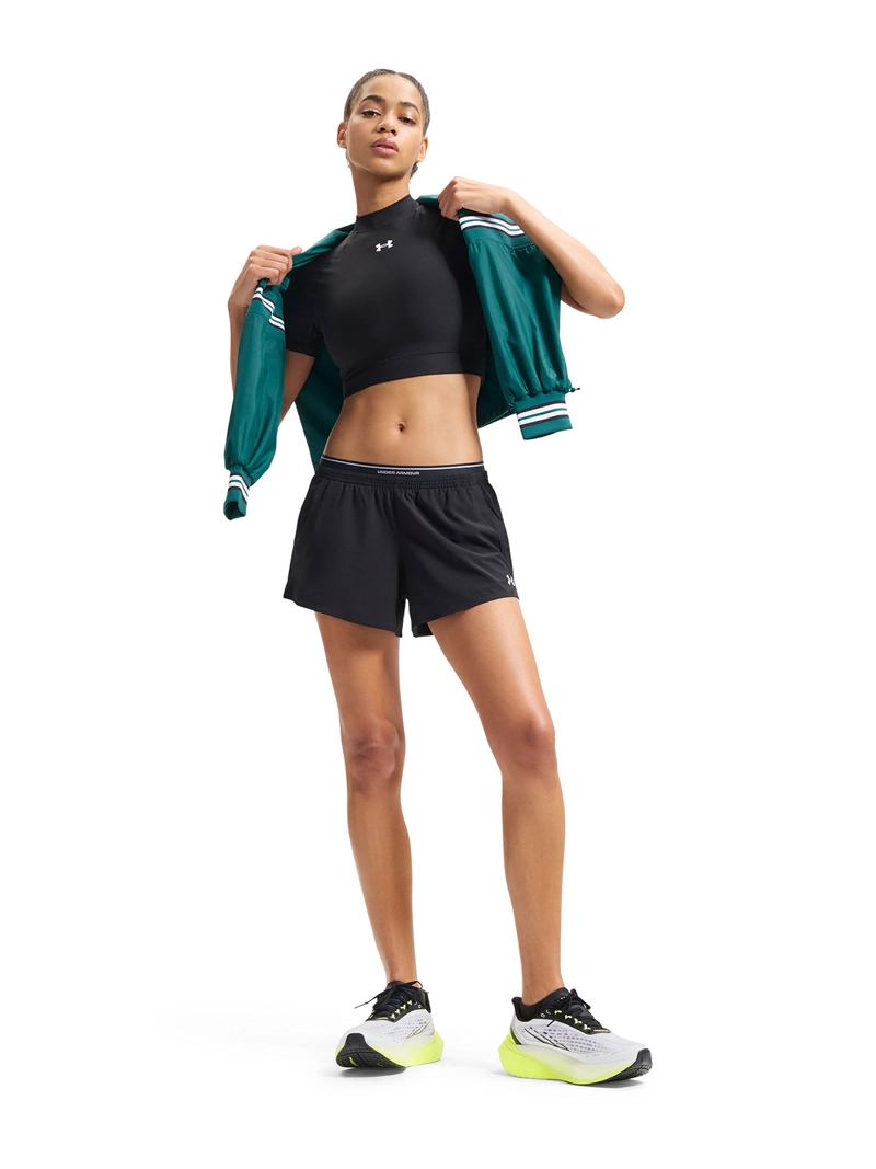 SHORT UA VANISH WOVEN 3' NEGRO MUJER UNDER ARMOUR - 4