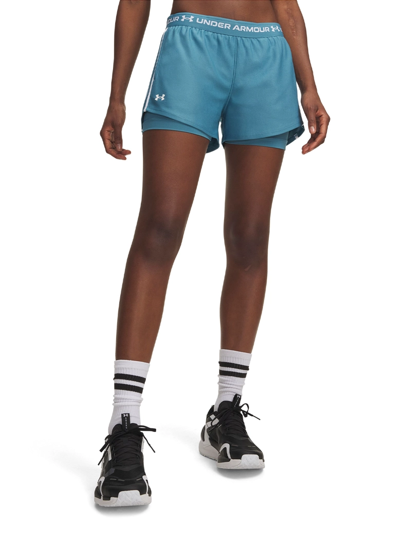 UNDER ARMOUR SHORT UA TECH PLAY UP 2 EN 1 AZUL MUJER UNDER ARMOUR