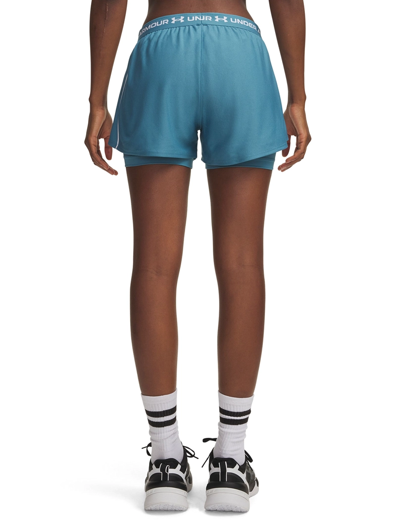 SHORT UA TECH PLAY UP 2 EN 1 AZUL MUJER UNDER ARMOUR - 2