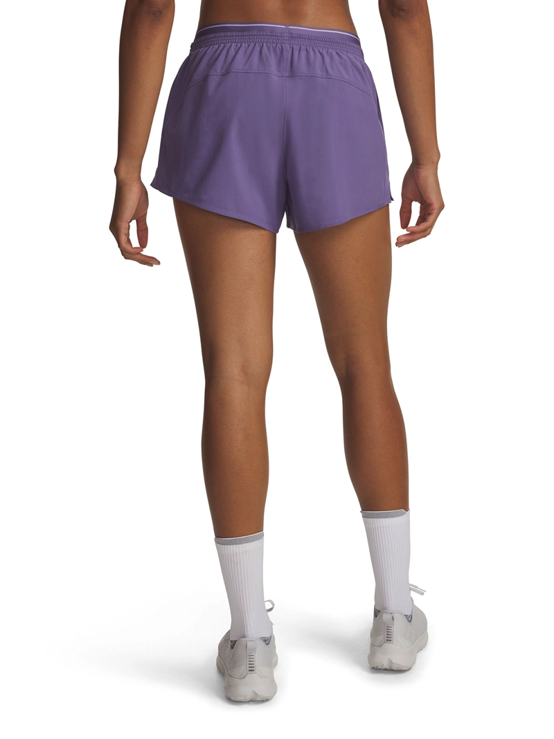 SHORT UA VANISH WOVEN 3' MORADO MUJER UNDER ARMOUR - 2