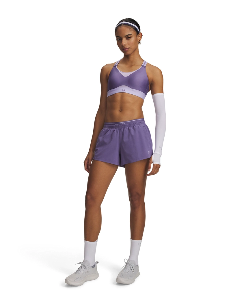 SHORT UA VANISH WOVEN 3' MORADO MUJER UNDER ARMOUR - 4