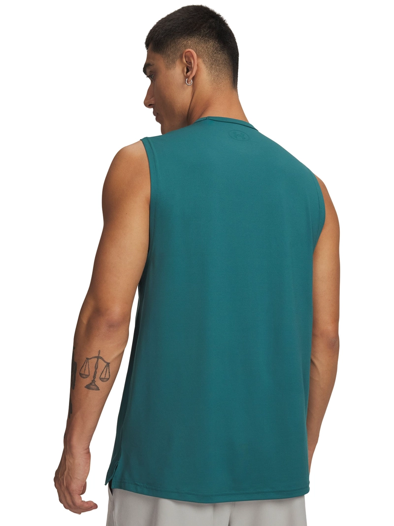 POLERA S/M UA VANISH ENERGY TANK VERDE HOMBRE UNDER ARMOUR - 2