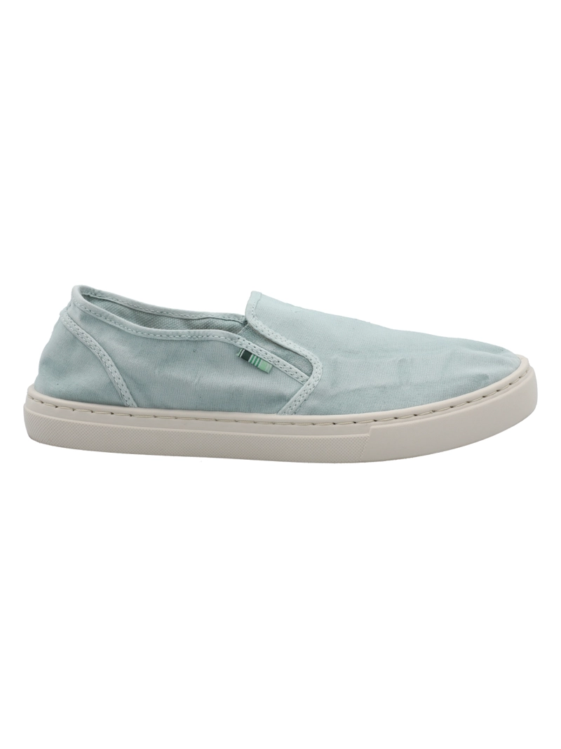 ZAPATILLA ALGODON ORGANICO HOMBRE KEA CELESTE ROCKFORD - 1