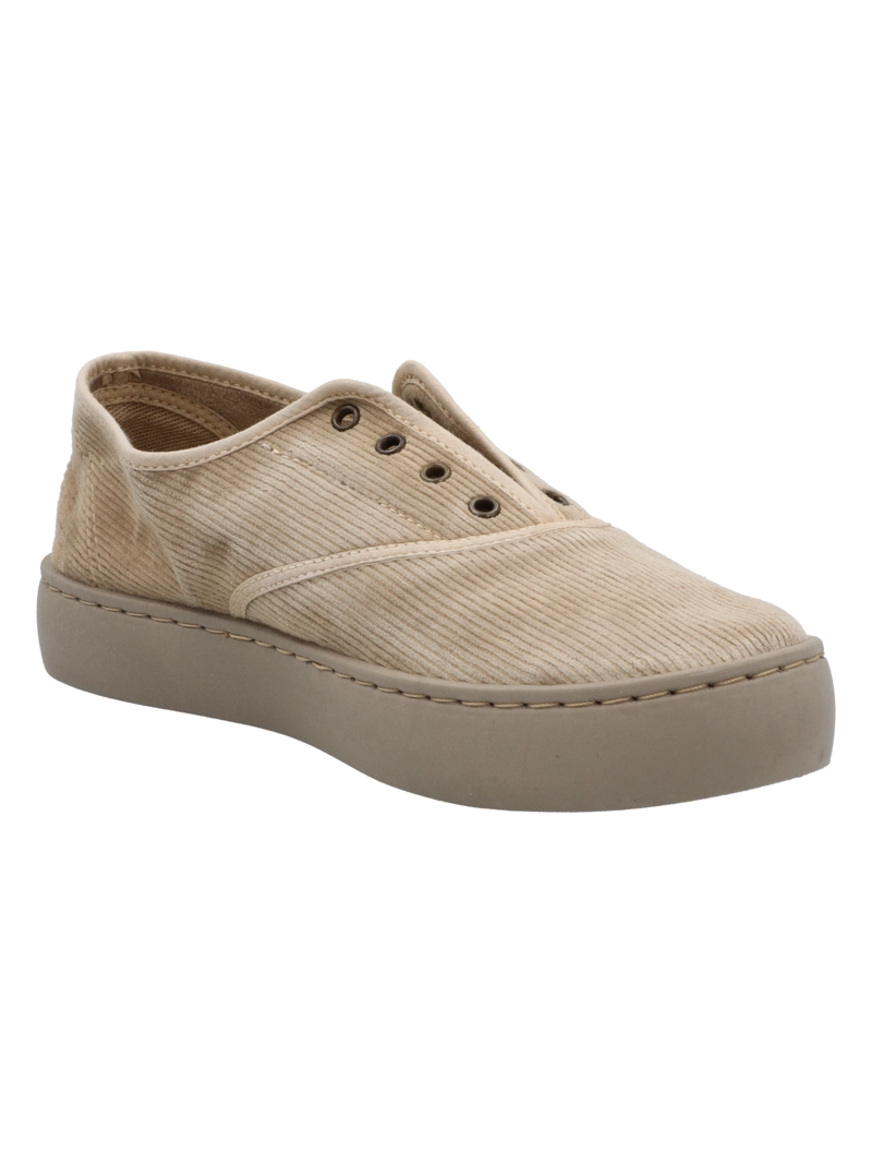 ZAPATILLA ALGODON ORGANICO MUJER MASSON BEIGE ROCKFORD - 2