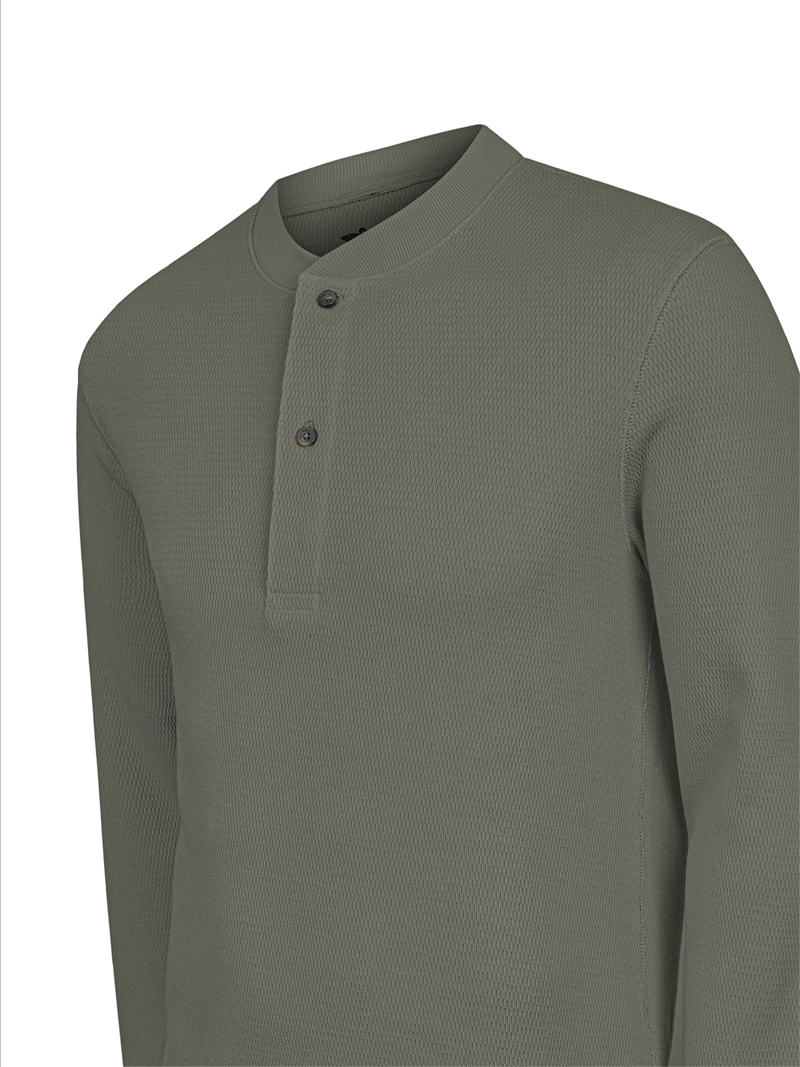 POLERA ALGODON HOMBRE GRAIN VERDE ROCKFORD - 4