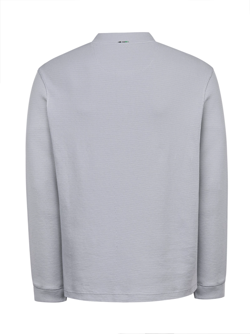 POLERA ALGODON HOMBRE GRAIN GRIS ROCKFORD - 2