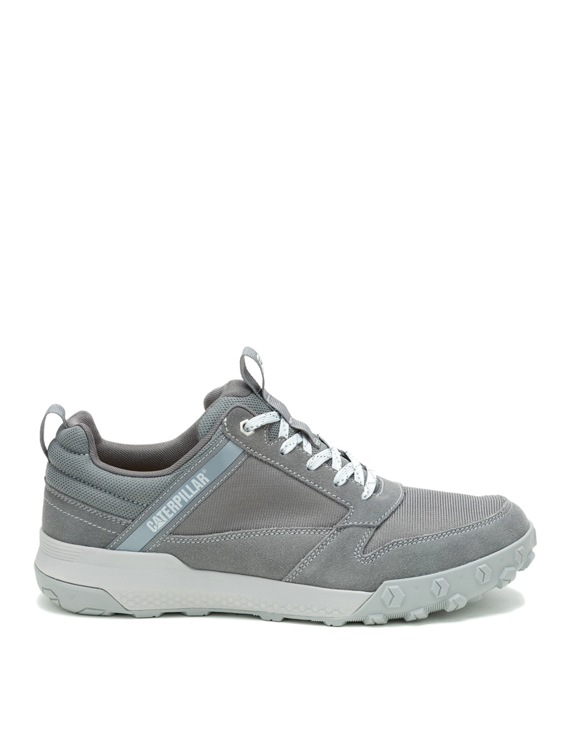 ZAPATILLA CUERO HOMBRE HEX READY LOW MESH GRIS CAT - 2