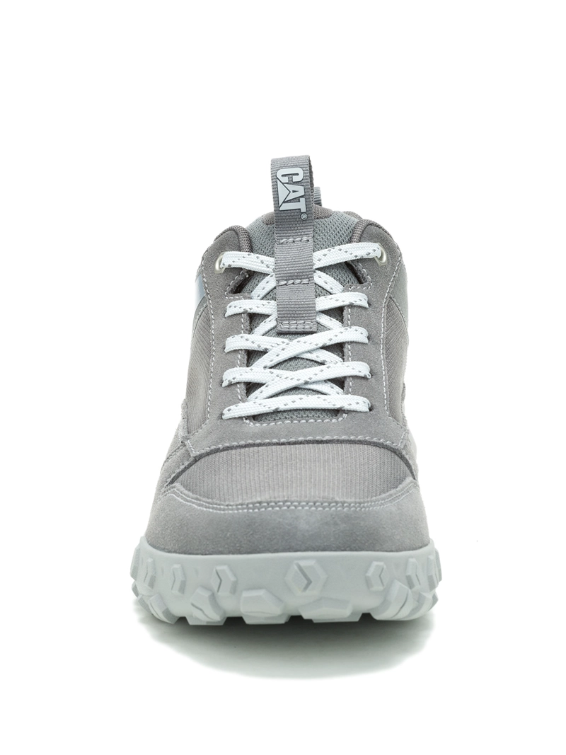 ZAPATILLA CUERO HOMBRE HEX READY LOW MESH GRIS CAT - 5