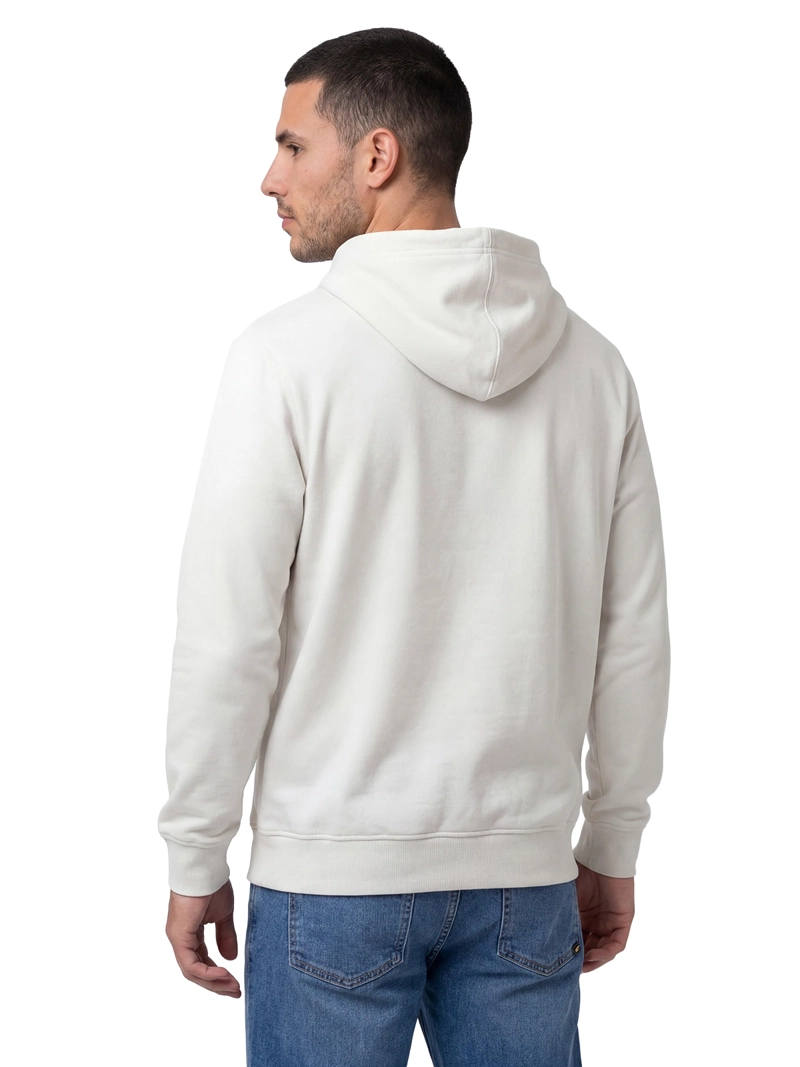 POLERON HOMBRE LOGO BLANCO CAT - 2