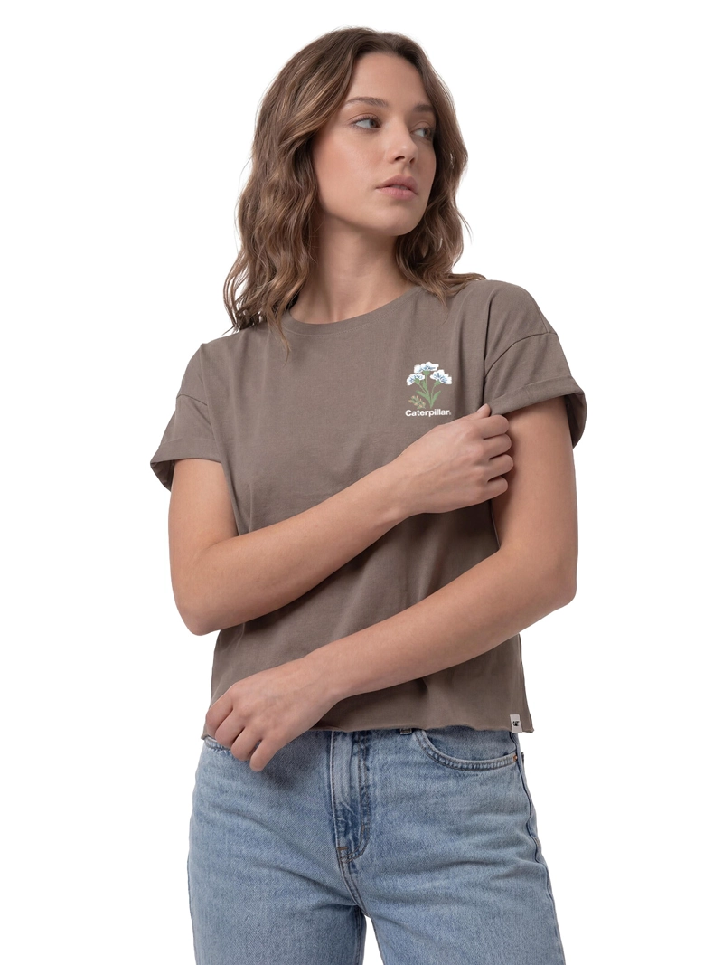POLERA MANGA CORTA MUJER CROSS STITCH CAFE  CAT - 1