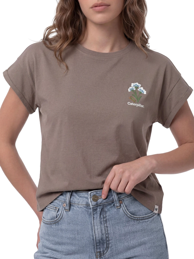 POLERA MANGA CORTA MUJER CROSS STITCH CAFE  CAT - 5