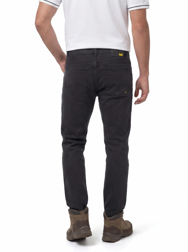 JEANS HOMBRE TRIBLEND STRETCH DENIM SKINNY NEGRO CAT - 2