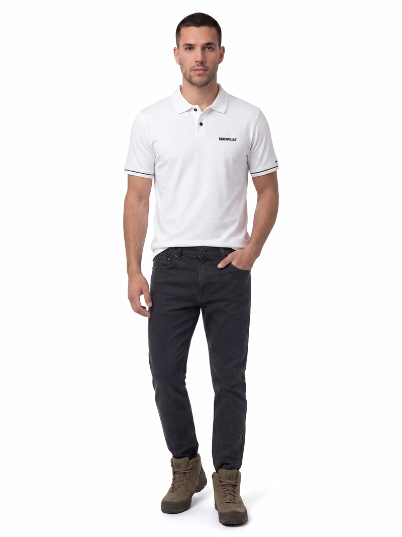 JEANS HOMBRE TRIBLEND STRETCH DENIM SKINNY NEGRO CAT - 4