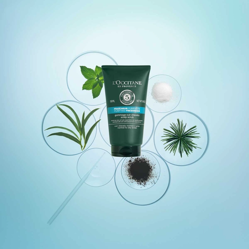 EXFOLIANTE CAPILAR FRESCURA Y PUREZA 150 ML - 3