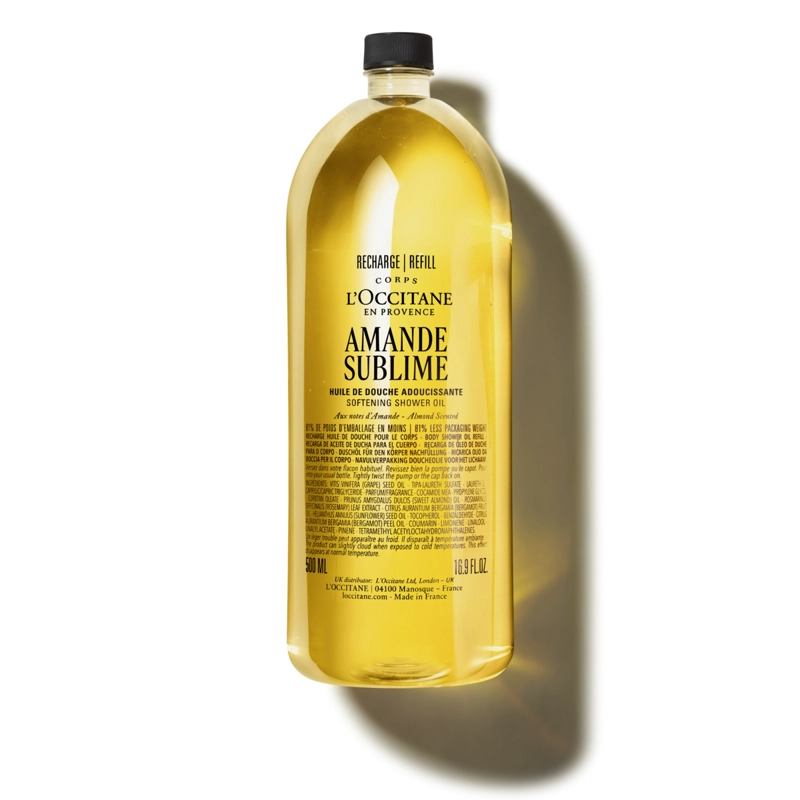 REFILL ACEITE DE DUCHA ALMENDRA 500 ML - 1