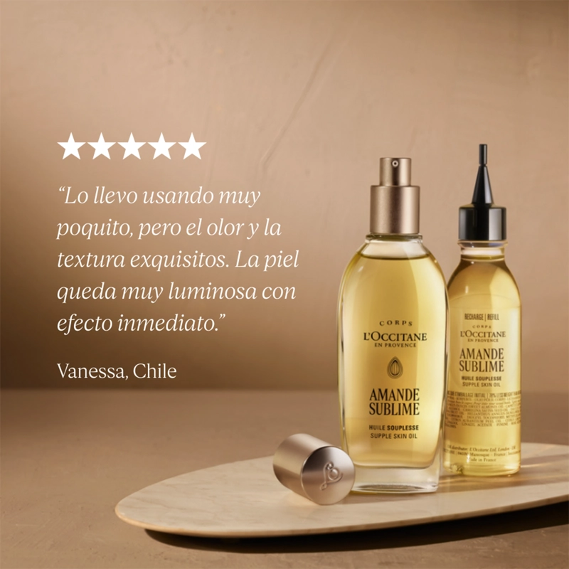 REFILL ACEITE DE ELASTICIDAD DE CUERPO ALMENDRA 100 ML - 7