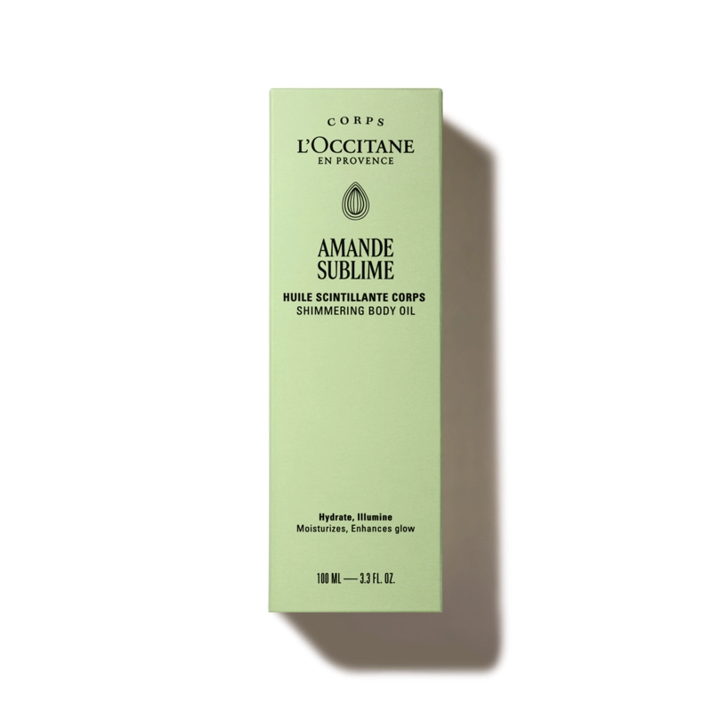 ACEITE CORPORAL CON BRILLO ALMENDRA 100 ML - 8