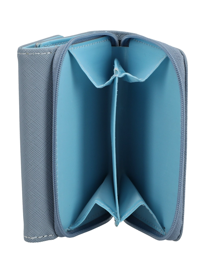 BILLETERA MUJER BOSTON WALLET GRIS AZALEIA - 4