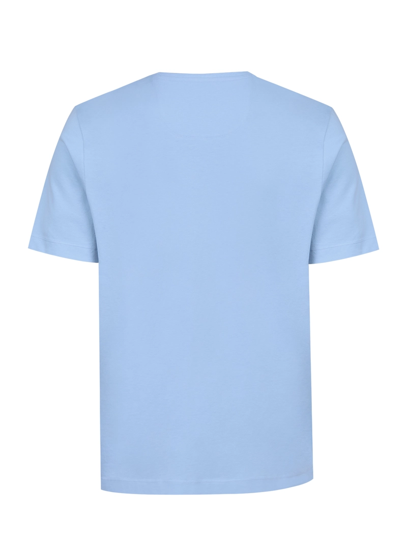 POLERA ALGODON ORGANICO HOMBRE BASIC AZUL ROCKFORD - 2