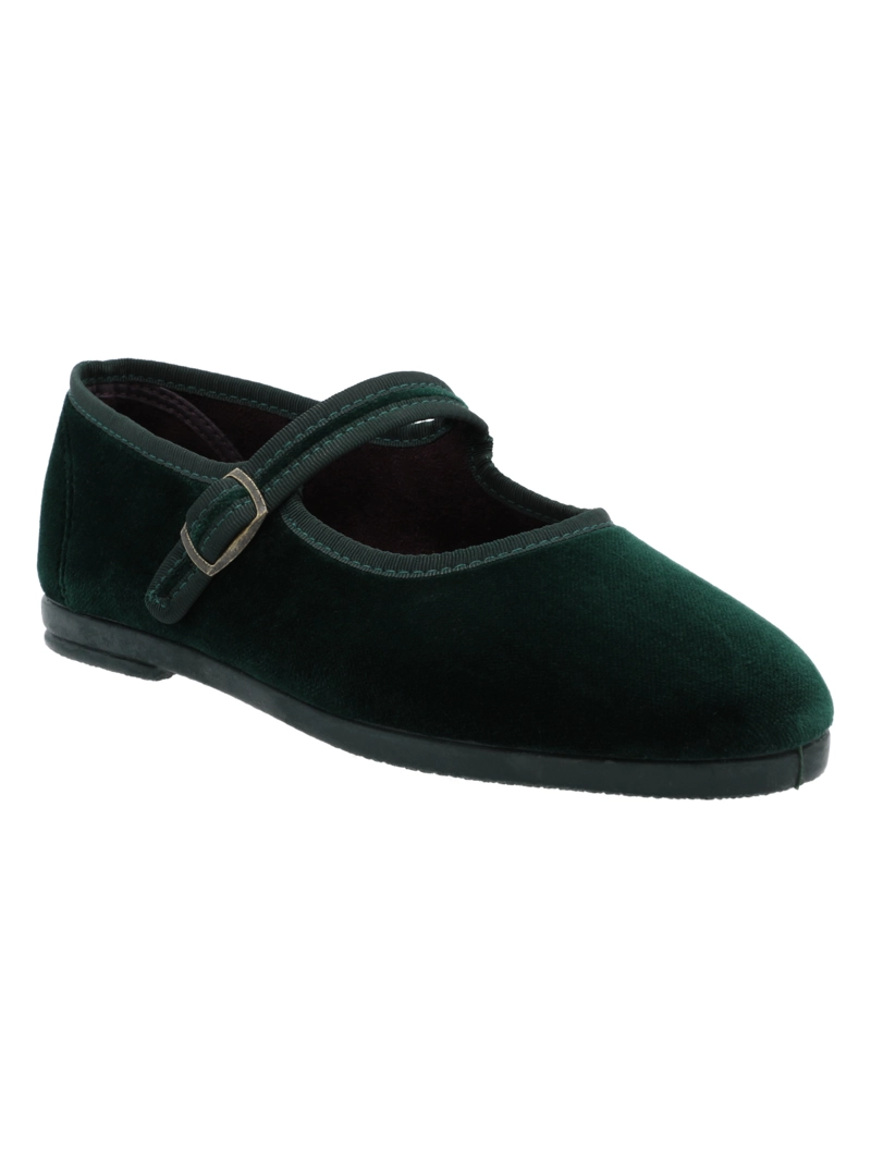 BALLERINA TERCIOPELO MUJER OLI VERDE ROCKFORD - 2