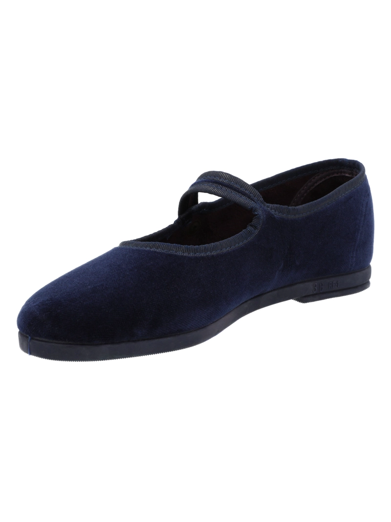 BALLERINA TERCIOPELO MUJER OLI AZUL ROCKFORD - 5